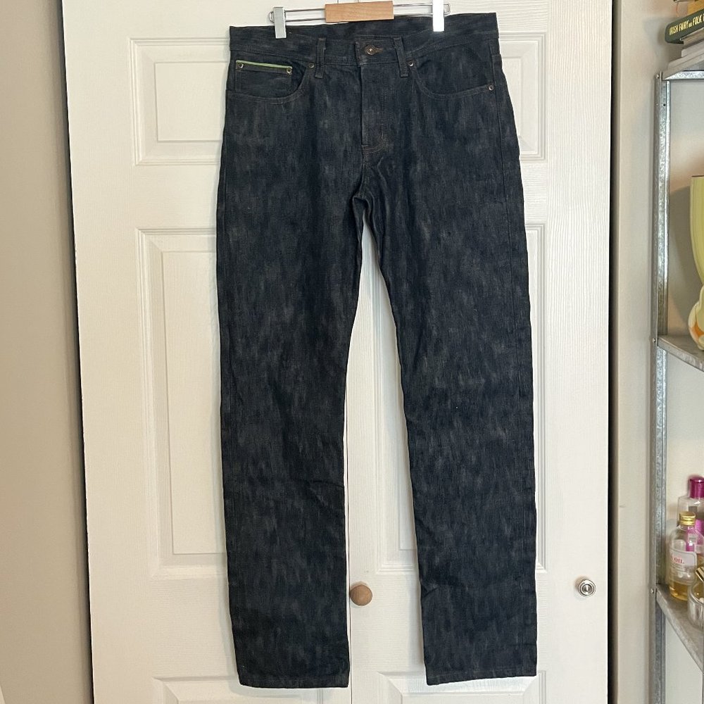 Naked & Famous Denim x Rick and Morty JEANS (Weird Guy fit - Pickle Rick)